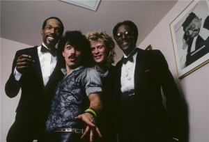 Eddie Kendricks, John Oates, Daryl Hall e Dave Ruffin.