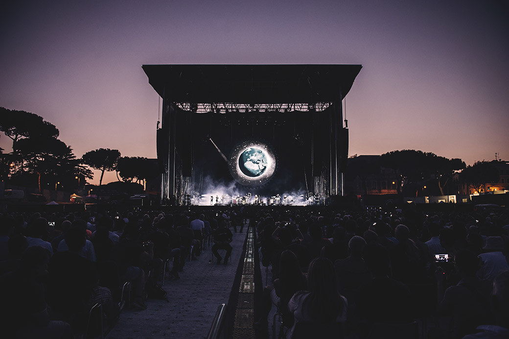 DAVID GILMOUR Rattle That Lock Tour Circo Massimo Roma, 03 luglio 2016